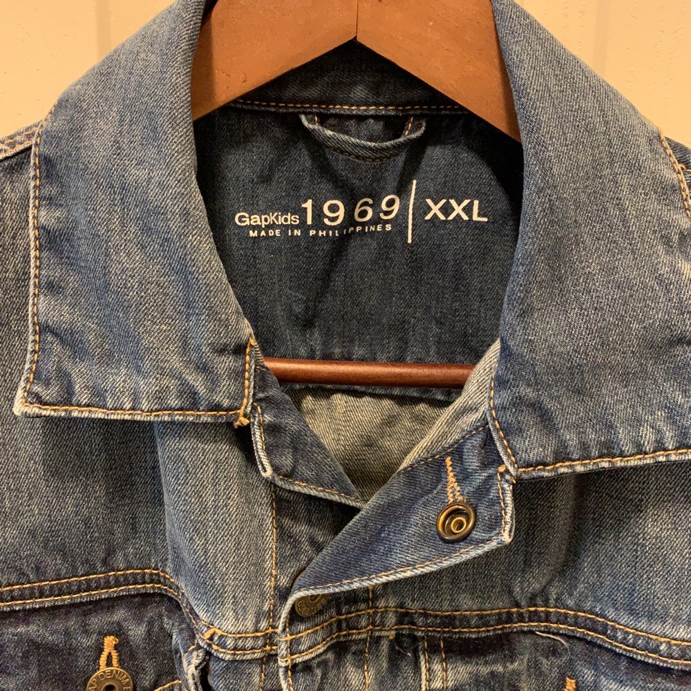 Gap Kids 1969 100% cotton denim jacket. Size-XXL